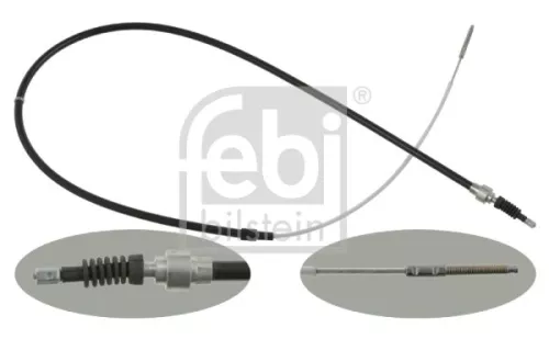 FEBI BILSTEIN FEBI BILSTEIN 14234 Febi Rear Left Or Right Handbrake Cable For Vw Corrado Golf  