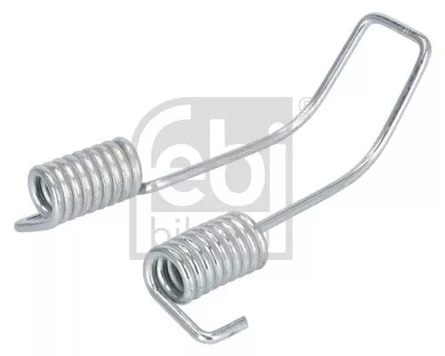 Spring, brake shoes