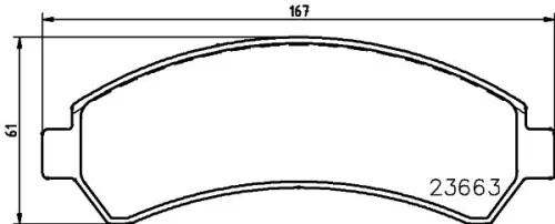MINTEX MINTEX MDB2298 1x MINTEX MDB2298 Brake Pad Set 