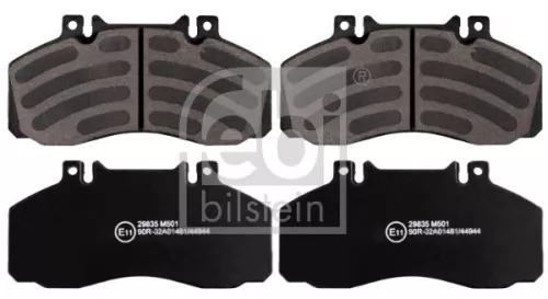 FEBI BILSTEIN FEBI BILSTEIN 16566 Febi Front Rear Brake Pad Set For Mercedes-benz T2/ln1 Vario 