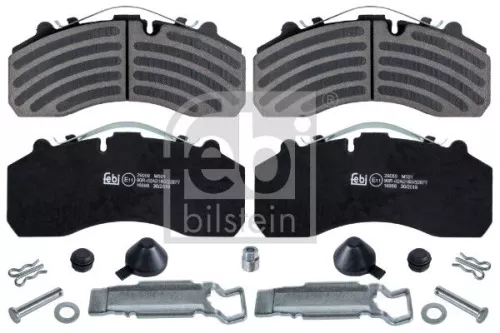 FEBI BILSTEIN FEBI BILSTEIN 16666 Febi Front Rear Brake Pad Set For Daf Erf Irisbus Iveco Man  