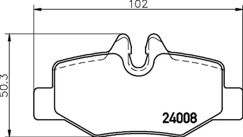 MINTEX MINTEX MDB2679 1x MINTEX MDB2679 Brake Pad Set 