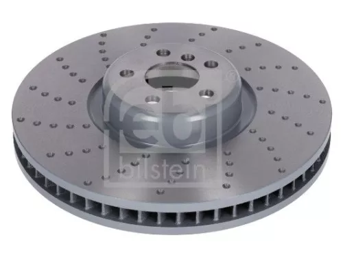 FEBI BILSTEIN FEBI BILSTEIN 179592 Febi Single Front Left Internally Vented Brake Disc For Bmw 5 6 7 8 X5 X6 