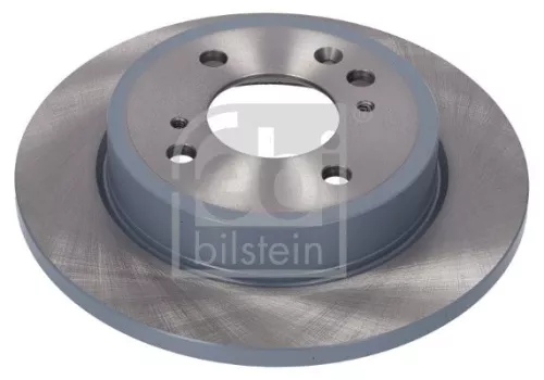 2x Febi Rear Solid Brake Disc For Honda Jazz