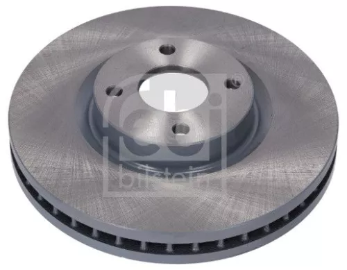 2x Febi Front Internally Vented Brake Disc For Ford Ecosport