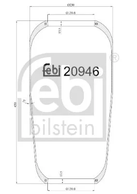 Febi Front Left Front Right Air Bag Suspension Spring For Mercedes-benz Set