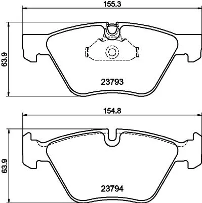 MINTEX MINTEX (MDB3067) 1x  MINTEX Brake Pad Set 