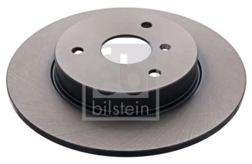 2x Febi Front Solid Brake Disc For Smart Cabrio City-coupe Crossblade Fort