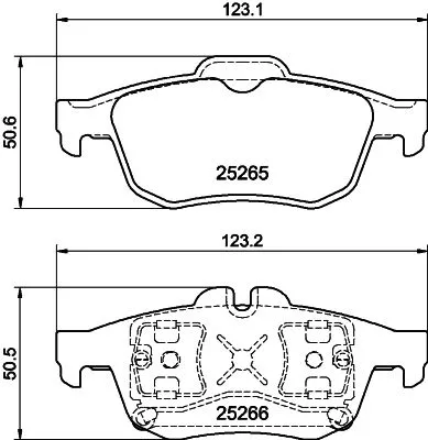 MINTEX MINTEX MDB3210 1x MINTEX MDB3210 Brake Pad Set 