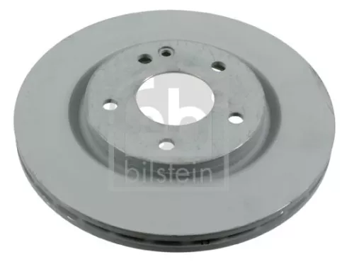 2x Febi Front Internally Vented Brake Disc For Mercedes-benz A-class