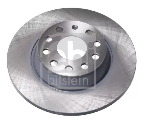 2x Febi Rear Solid Brake Disc For Audi Seat Vw A3 Altea Xl Eos Golf Golf P