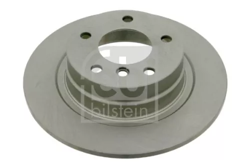 2x Febi Rear Solid Brake Disc For Bmw Bmw (Brilliance) 1 3 3 Series