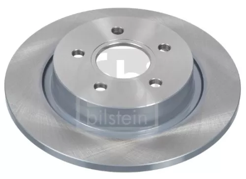 2x Febi Rear Solid Brake Disc For Ford Ford Australia Volvo Volvo (Changan