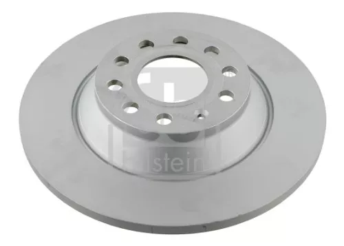 2x Febi Rear Solid Brake Disc For Audi Audi (Faw) A6 A6l