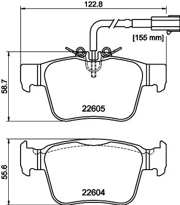 MINTEX MINTEX (MDB3942) 1x  MINTEX Brake Pad Set 