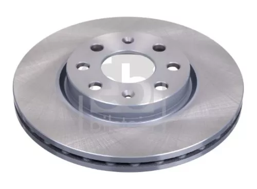FEBI BILSTEIN FEBI BILSTEIN 28177 2x Febi Front Internally Vented Brake Disc For Fiat Opel Vauxhall Adam Cor 