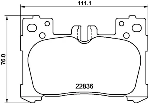 MINTEX MINTEX MDB4061 1x MINTEX MDB4061 Brake Pad Set 