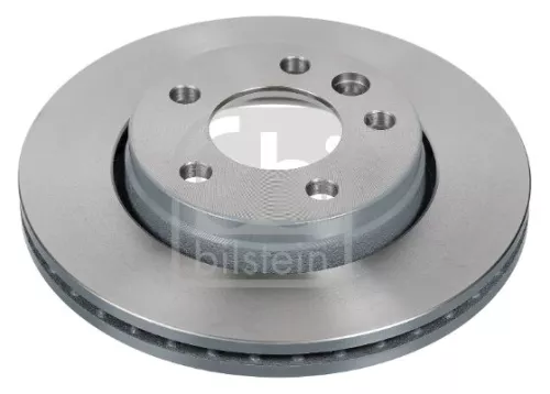 2x Febi Rear Internally Vented Brake Disc For Vw California Multivan Trans