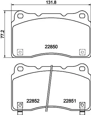 MINTEX MINTEX (MDB4091) 1x  MINTEX Brake Pad Set 