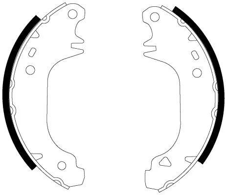 1x Brake Shoe Set