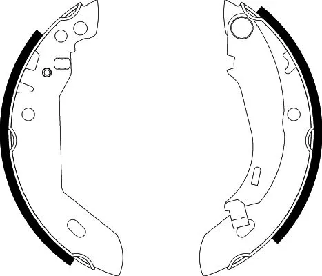 1x Brake Shoe Set