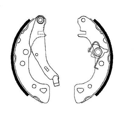 1x Brake Shoe Set