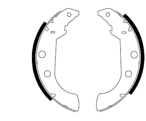 1x Brake Shoe Set
