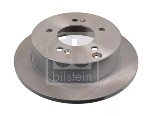2x Febi Rear Solid Brake Disc For Hyundai Kia Kia (Dyk) Magentis Sonata Sp