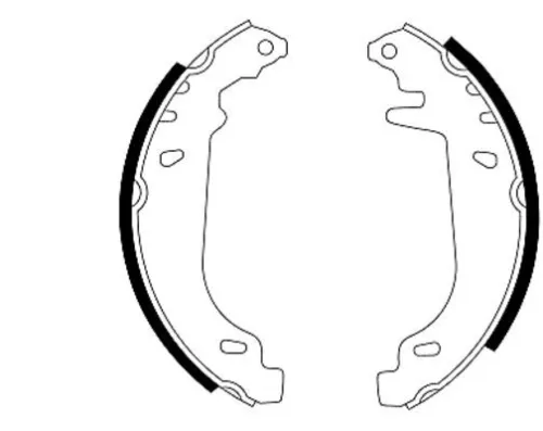 1x Brake Shoe Set