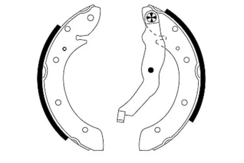 1x Brake Shoe Set