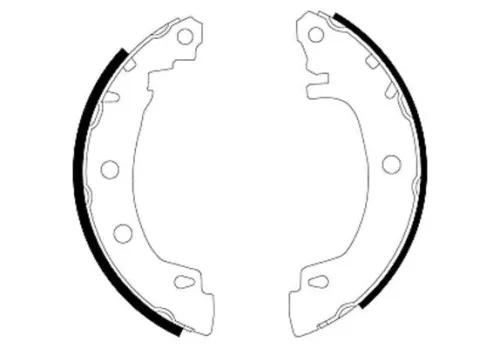 1x Brake Shoe Set