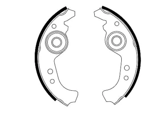 1x Brake Shoe Set