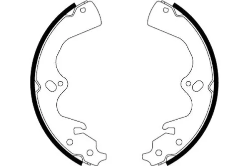 1x Brake Shoe Set