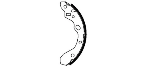 1x Brake Shoe Set