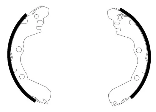 1x Brake Shoe Set