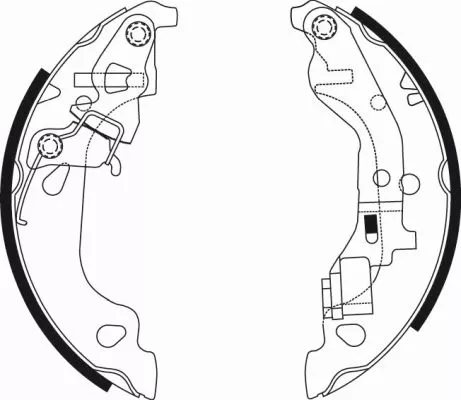 1x Brake Shoe Set