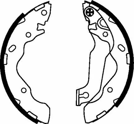 1x Brake Shoe Set