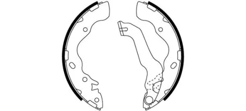1x Brake Shoe Set
