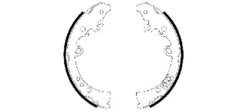 1x Brake Shoe Set