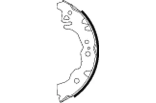 1x Brake Shoe Set