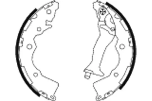 1x Brake Shoe Set