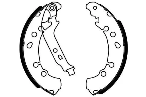 1x Brake Shoe Set