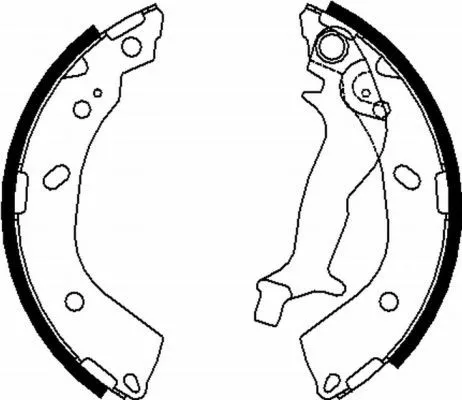 1x Brake Shoe Set