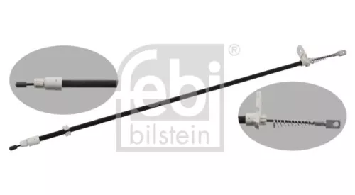 FEBI BILSTEIN FEBI BILSTEIN 34907 Febi Rear Left HandBrake Cable For Mercedes-benz Slk 