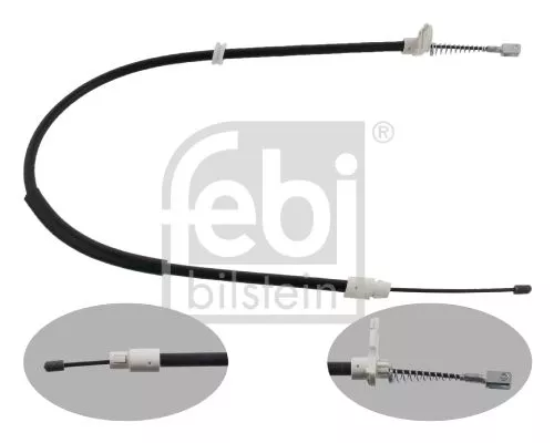 FEBI BILSTEIN FEBI BILSTEIN 34912 Febi Rear Right HandBrake Cable For Mercedes-benz Slk 
