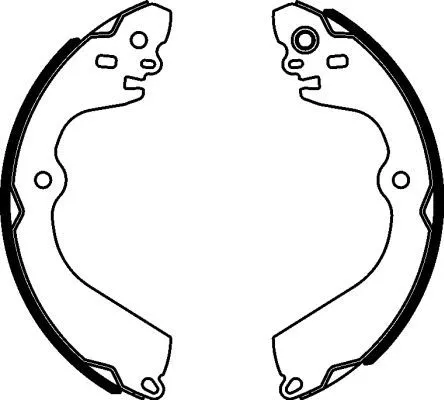 1x Brake Shoe Set