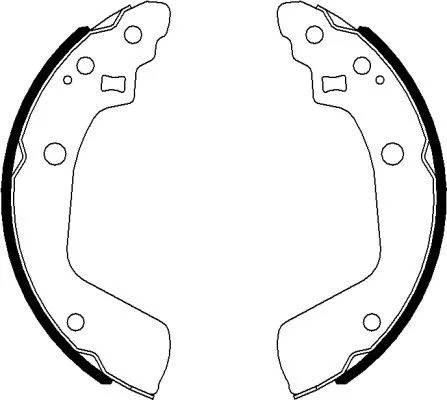 1x Brake Shoe Set