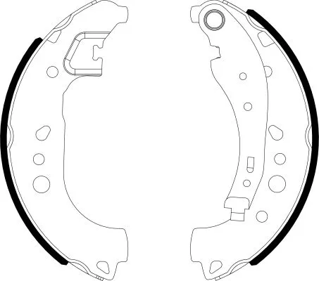 1x Brake Shoe Set