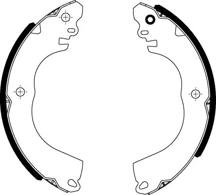 1x Brake Shoe Set