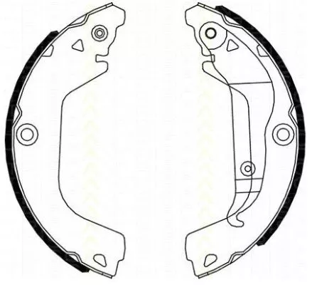 1x Brake Shoe Set